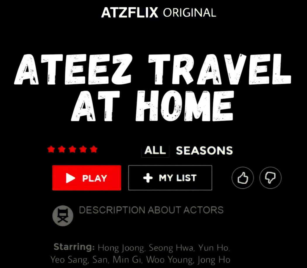 ATEEZ Travel At Home